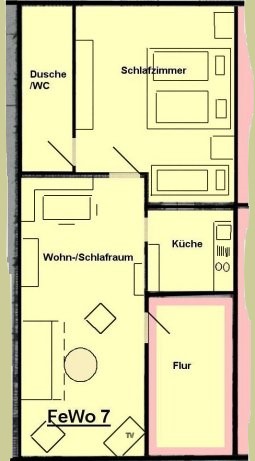 Grundriss - FeWo 7-1