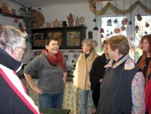 Kunstp�ttchen in Dobbertin